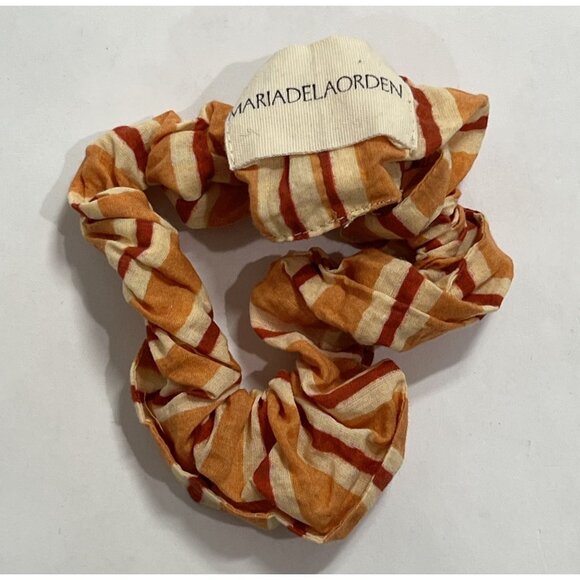 Maria de la Orden Scrunchie in Orange - Picture 2 of 3